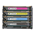Senwill factory wholesale toner cattridge for HP cf410a cf411a cf412a cf413a for  HP Color LaseJet Pro M452/M477